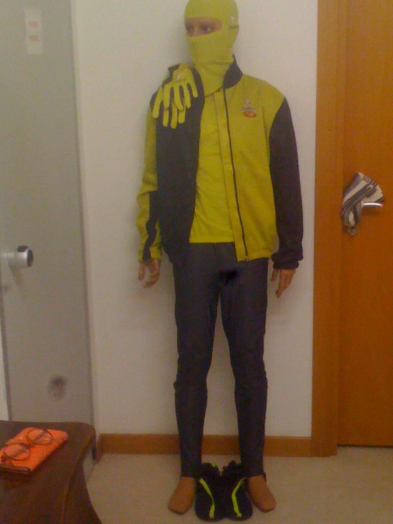 COMPLETO DA BICI INVERNALE DELLA NALINI e MAGLIETTE