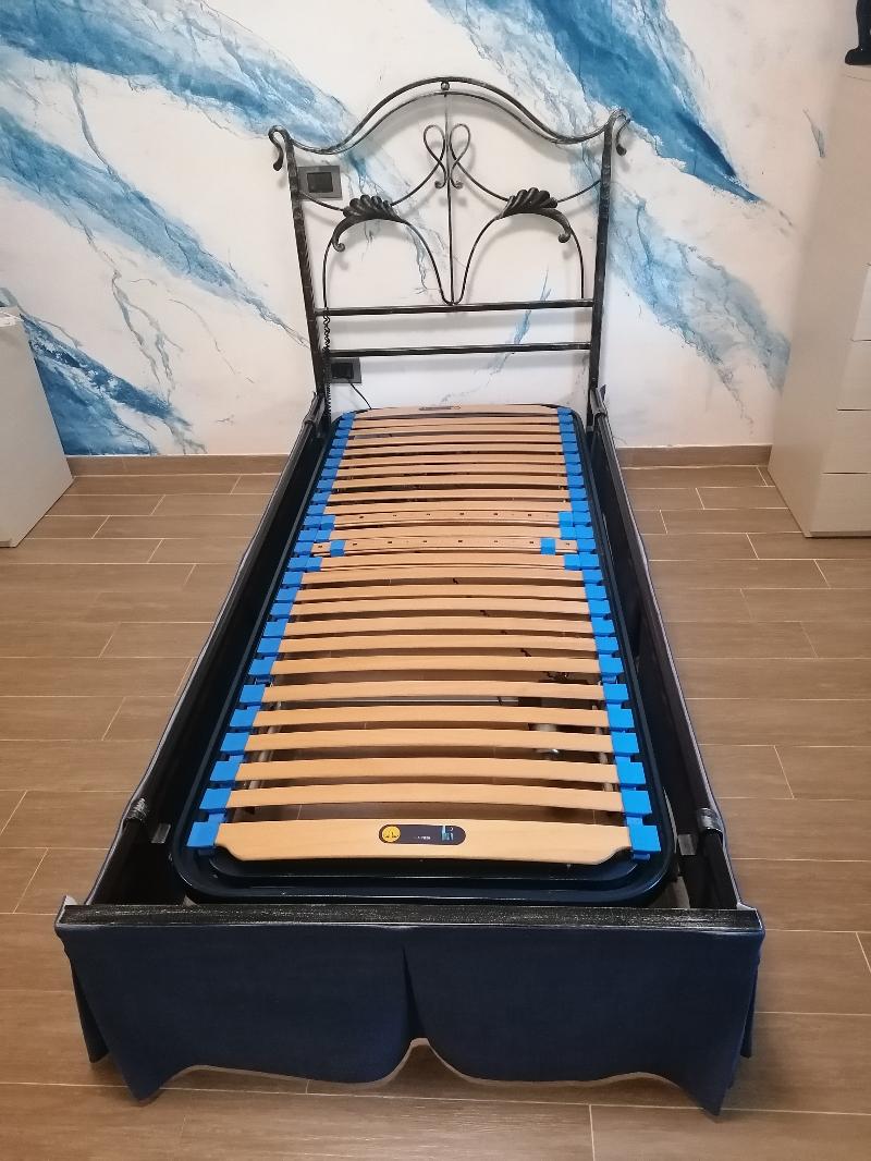 Letto e rete elettrica singoli