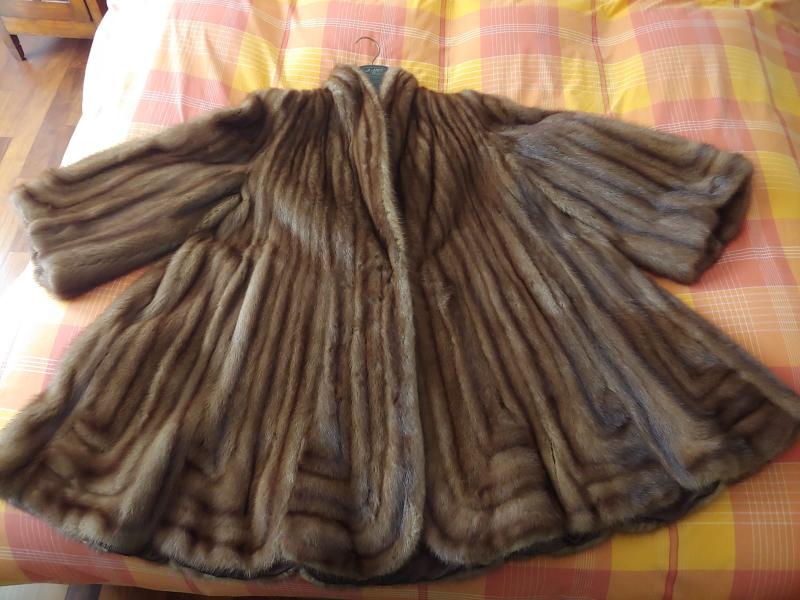 Pelliccia di visone selvaggio 