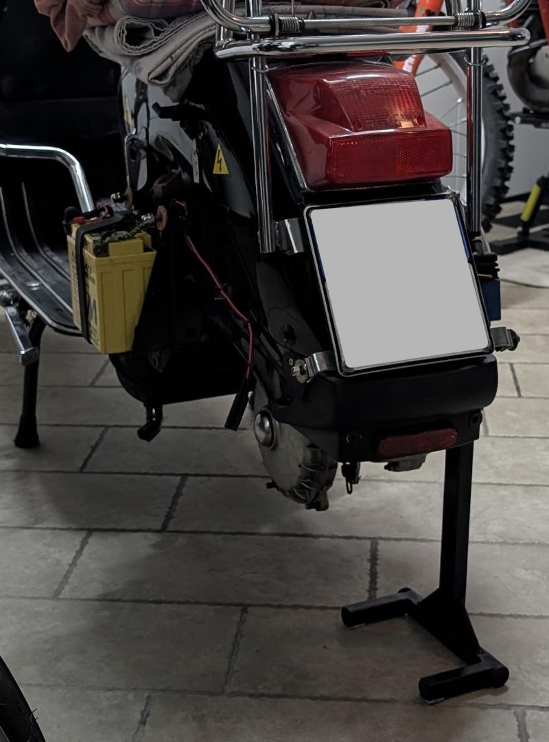 VESPA, SOSTEGNO OFFICINA