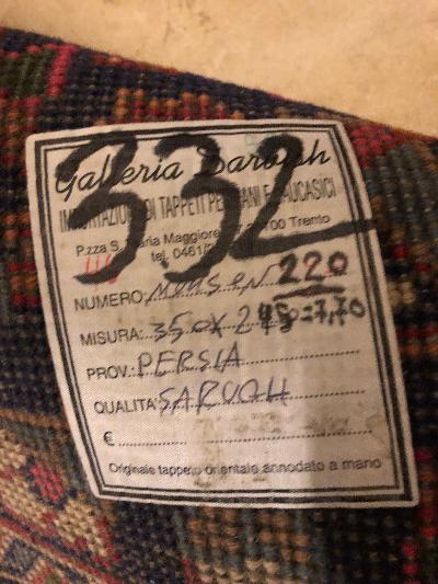 Tappeto persiano 