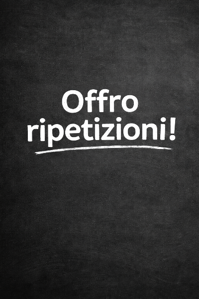 RIPETIZIONI ELEMENTARI, MEDIE E SUPERIORI