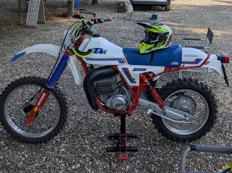 KTM 250 GS80 del 1981 