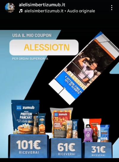 Prodotti e capi sportivi 💪