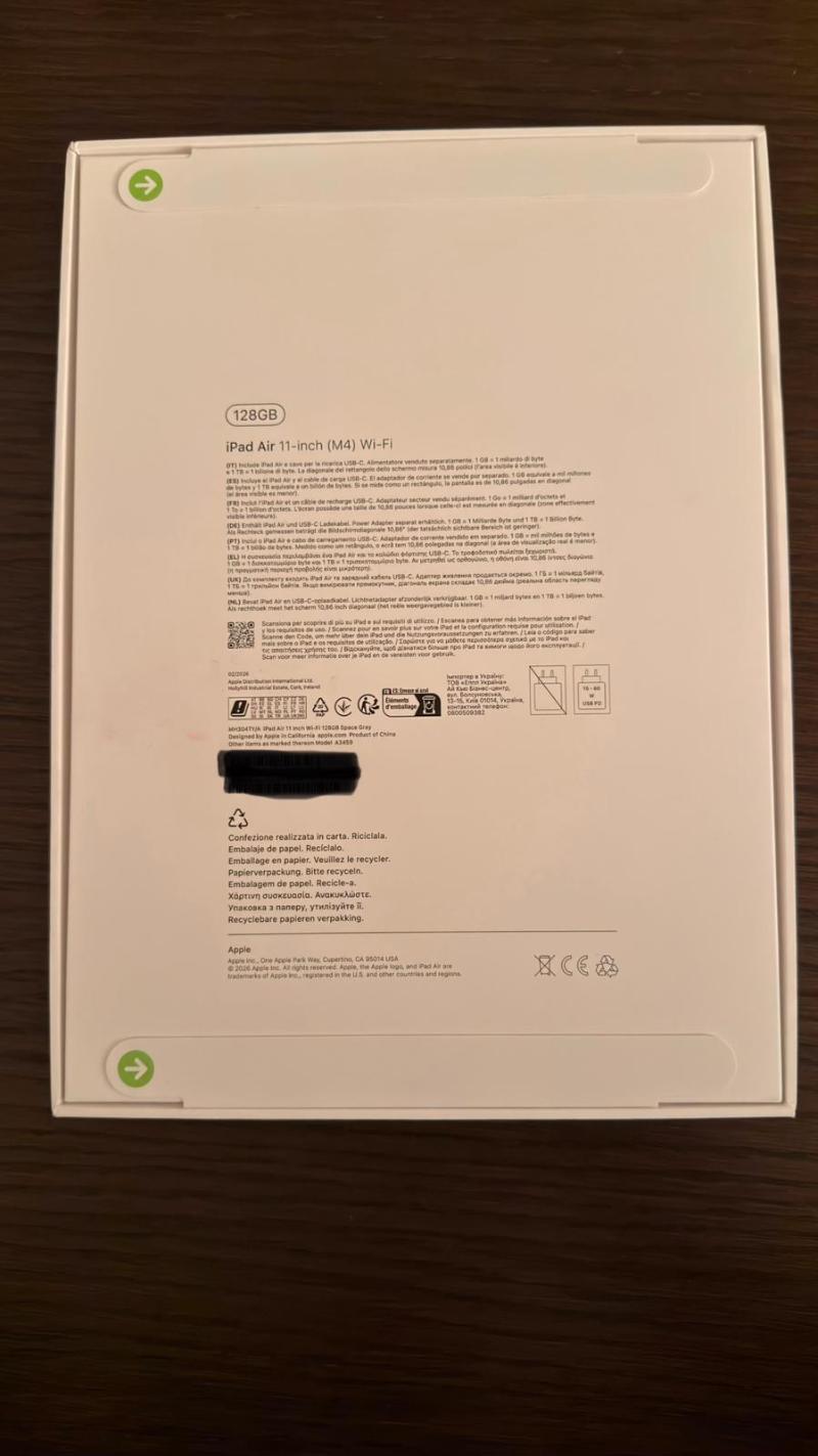 Ipad air 11 pollici con chip M4