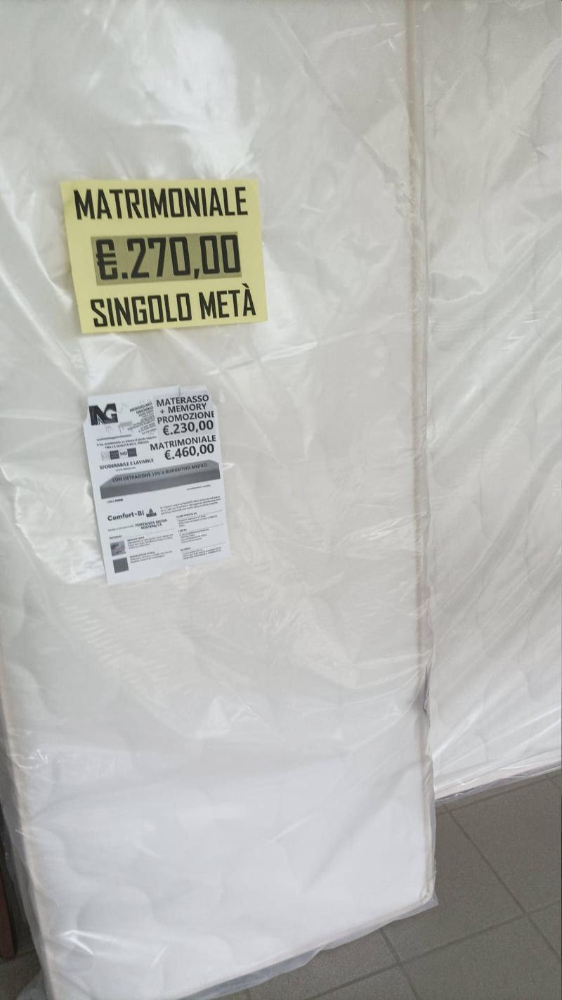 MATERASSI E RETI NOSTRA PRODUZIONE IN PROMOZIONE