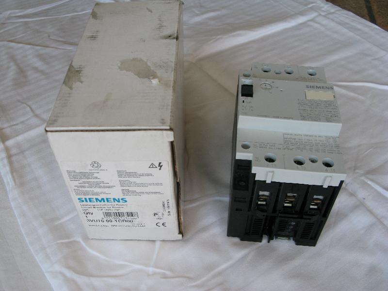 SIEMENS INTERRUTTORE SALVA MOTORE TRIVASE 415 v 6 Ka