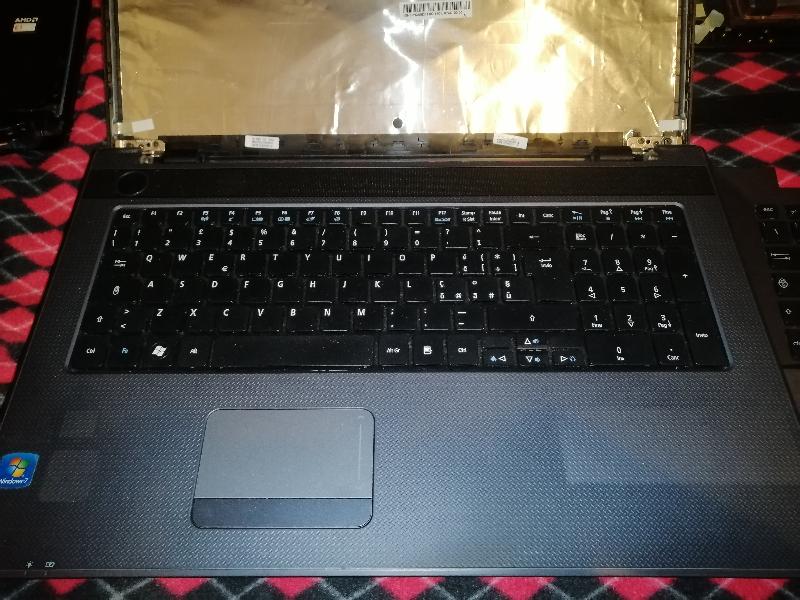 Lotto 4 scocche complete tastiera touchpad