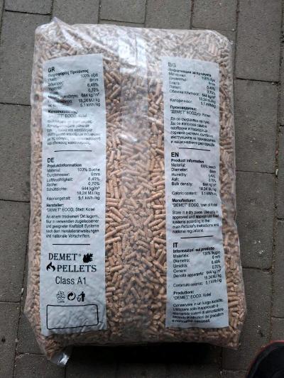 Pellets in bancali 2 euro