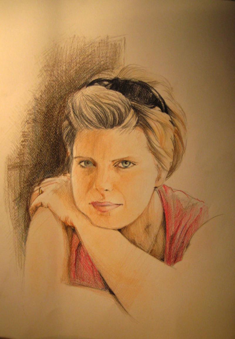 Ritratto da tua foto disegno matita 24 ore regalo unico festa della mamma