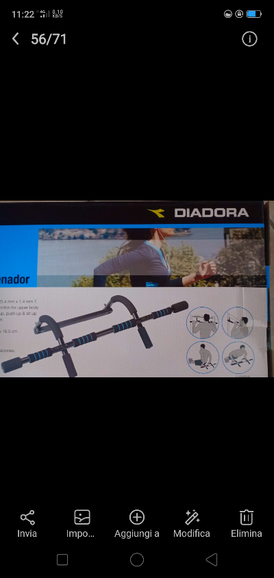 Diadora barra multifunzionale