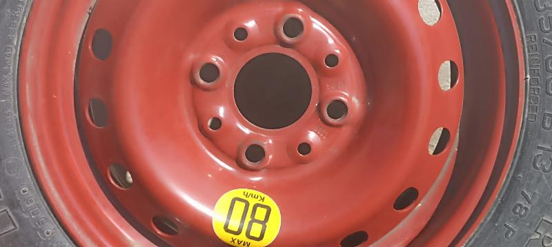 RUOTINO/RUOTA GOMMA 135/80 R13