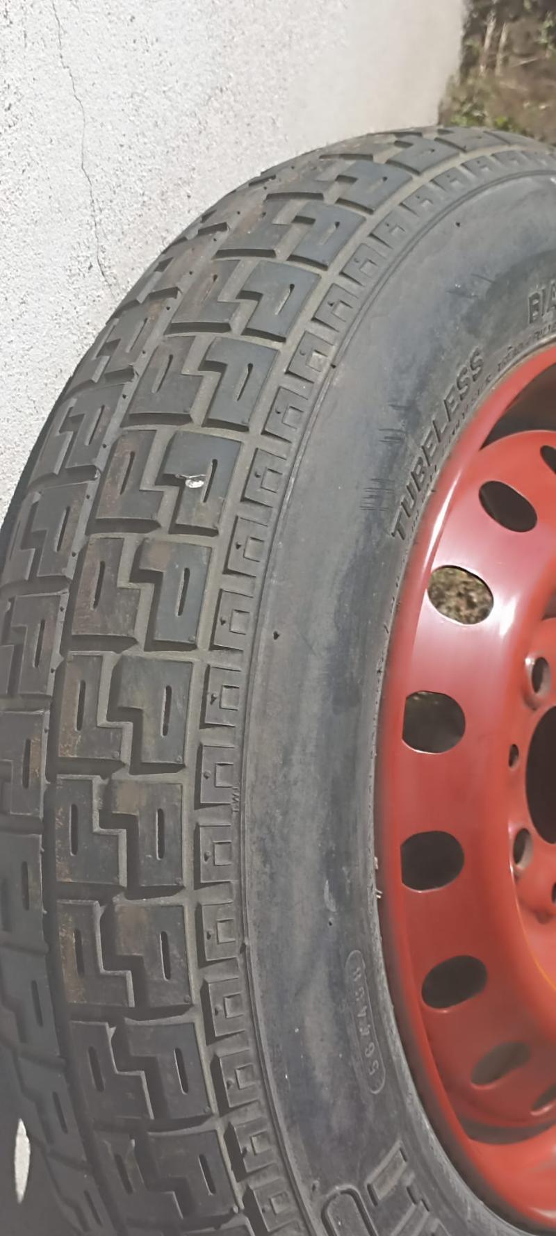 RUOTINO/RUOTA GOMMA 135/80 R13