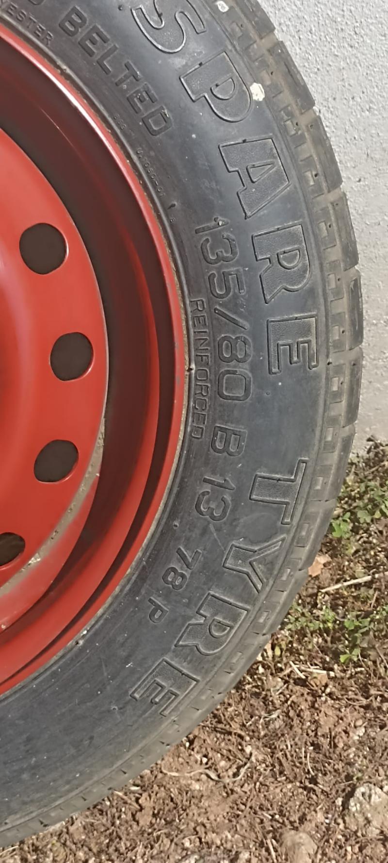 RUOTINO/RUOTA GOMMA 135/80 R13
