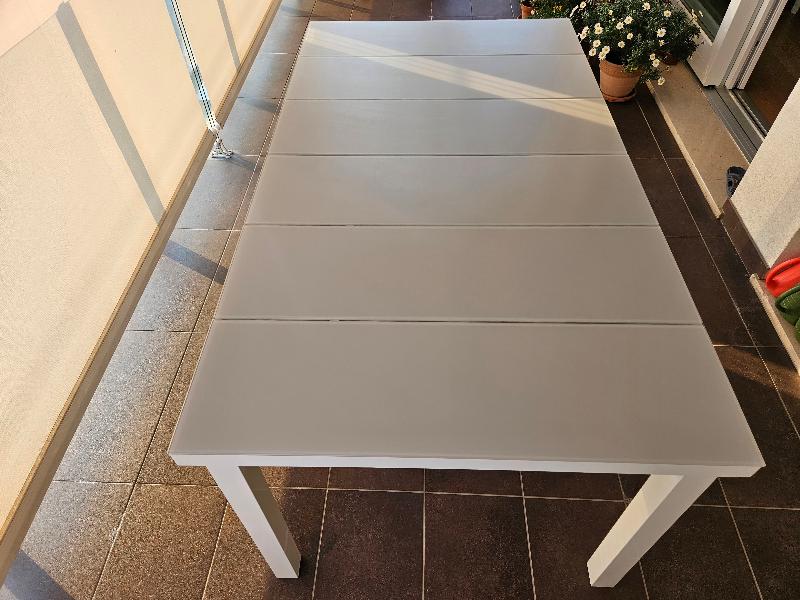 Tavolo da esterno 6-8 posti allungabile 180-240 x 100 cm