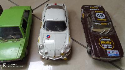 modellini in metallo auto famose vintage