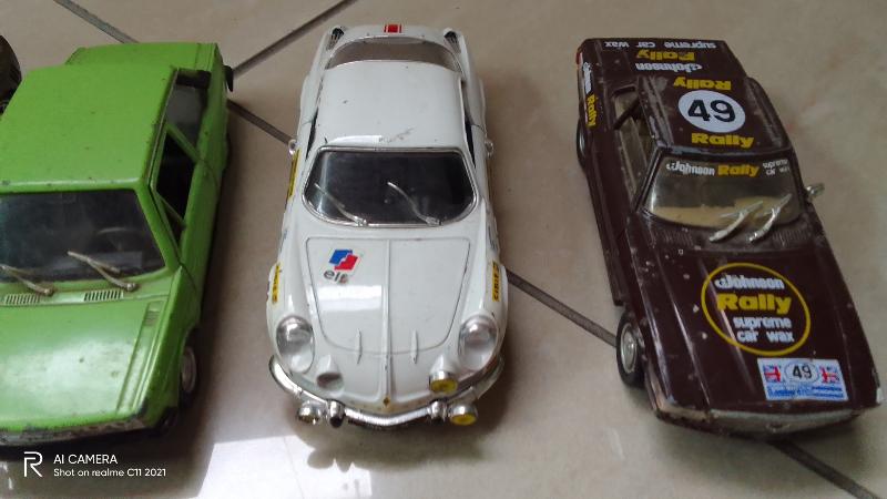 modellini in metallo auto famose vintage