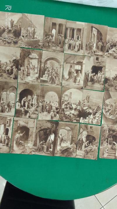  cartoline L’ANTICO TESTAMENTO, 50 CARTOLINE d. mastroianni