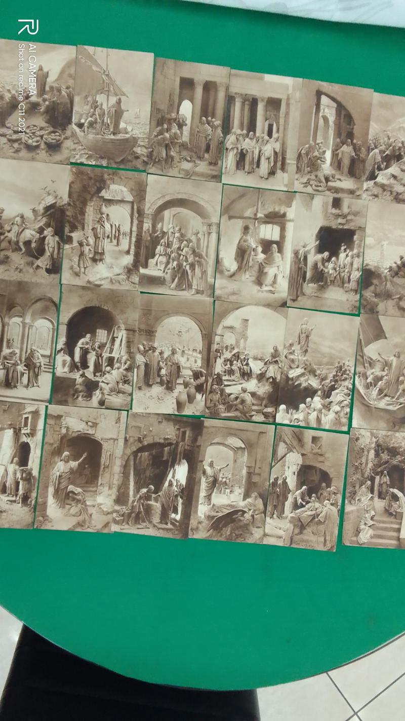  cartoline L’ANTICO TESTAMENTO, 50 CARTOLINE d. mastroianni