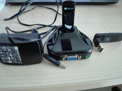 TRASMETTITORE/RICEVITORE DIGICOM 8E4454 USB WAVE A/V