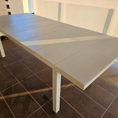 Tavolo da esterno 6-8 posti allungabile 180-240 x 100 cm