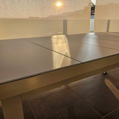 Tavolo da esterno 6-8 posti allungabile 180-240 x 100 cm