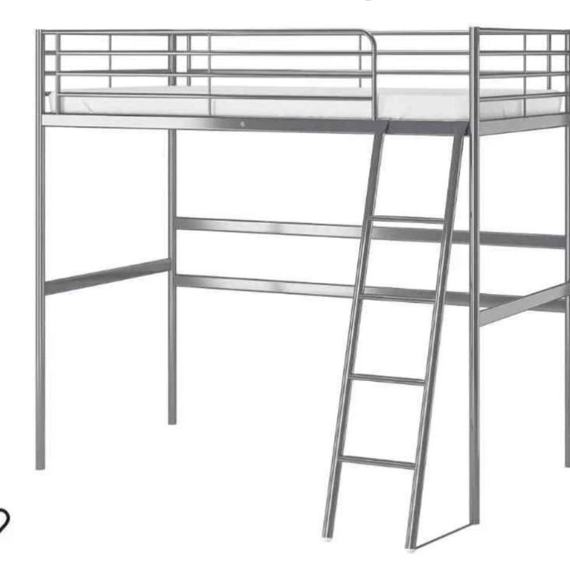 Letto a soppalco  singolo 
