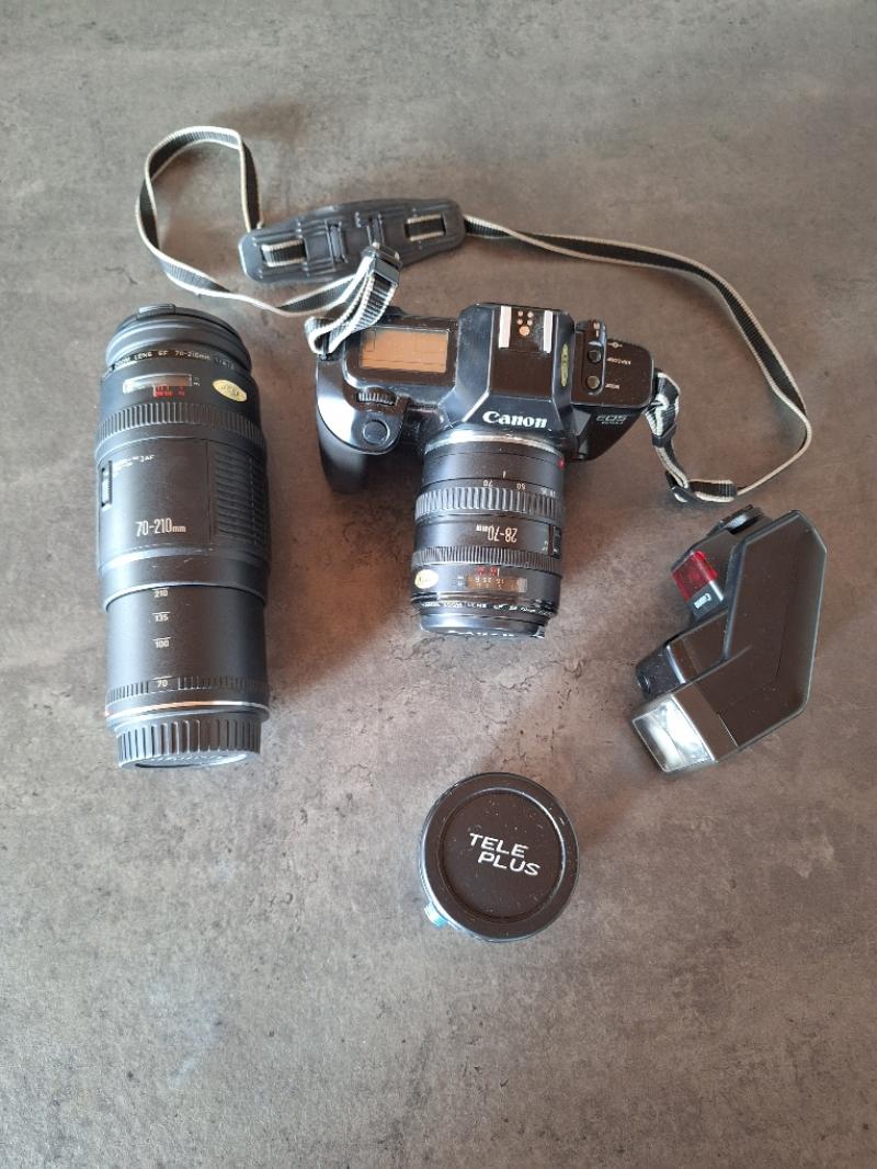 CANON EOS 650 con obiettivo Canon 28/70