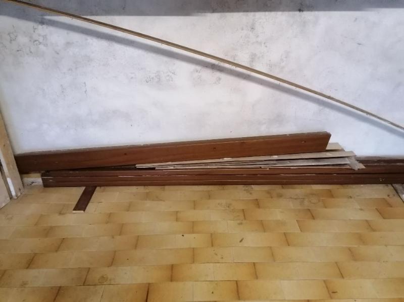 Corrimano per scala in legno