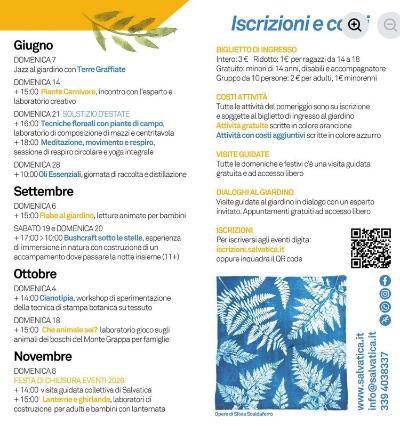 Giardino Vegetazionale Astego - CRESPANO