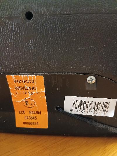 Seggiolino auto 0-18 kg
